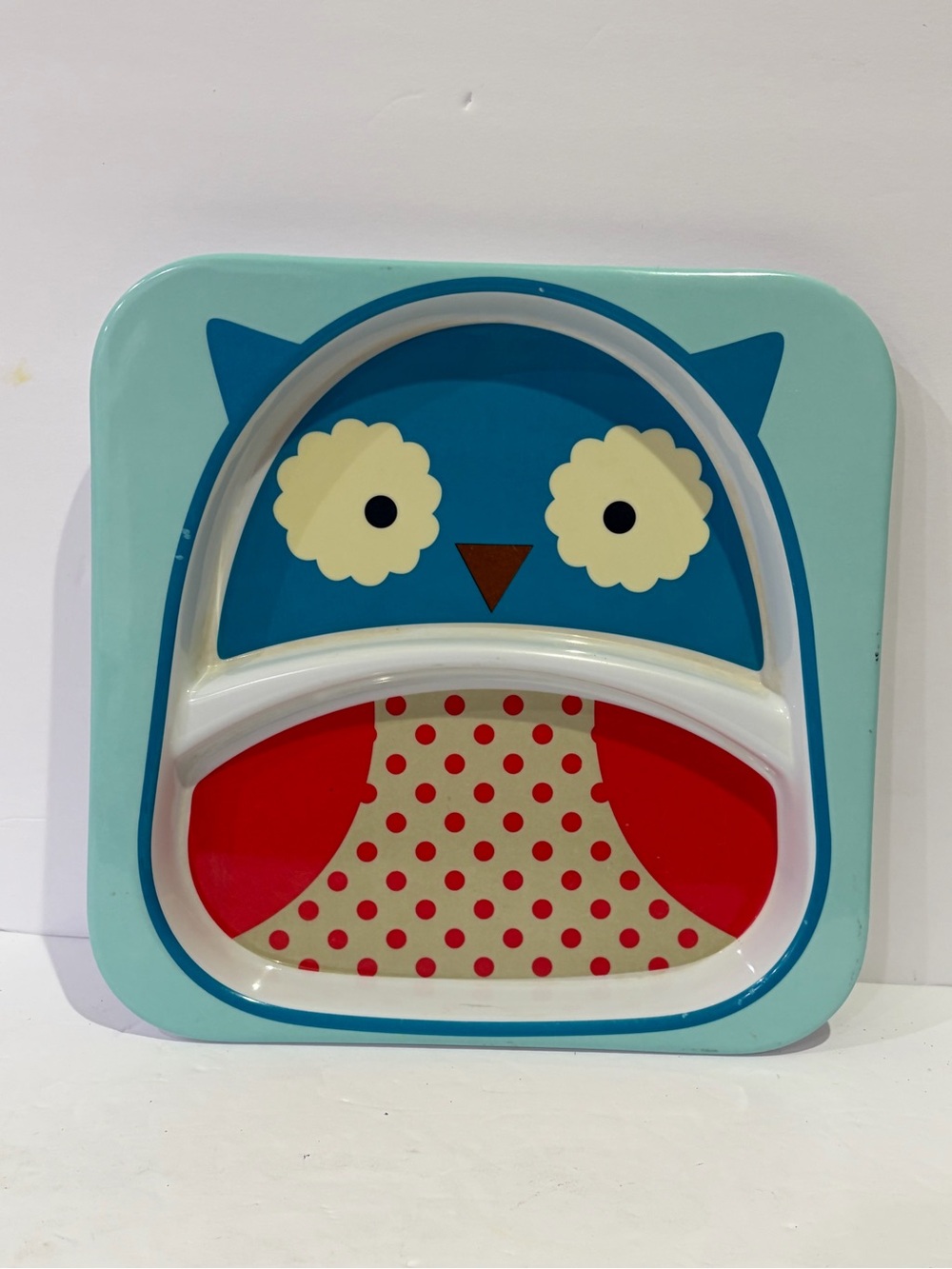 Skip Hop Kids Otis Owl Divided Plate